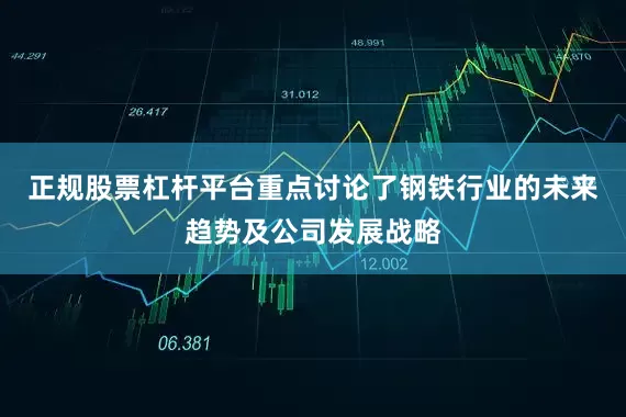 正规股票杠杆平台重点讨论了钢铁行业的未来趋势及公司发展战略